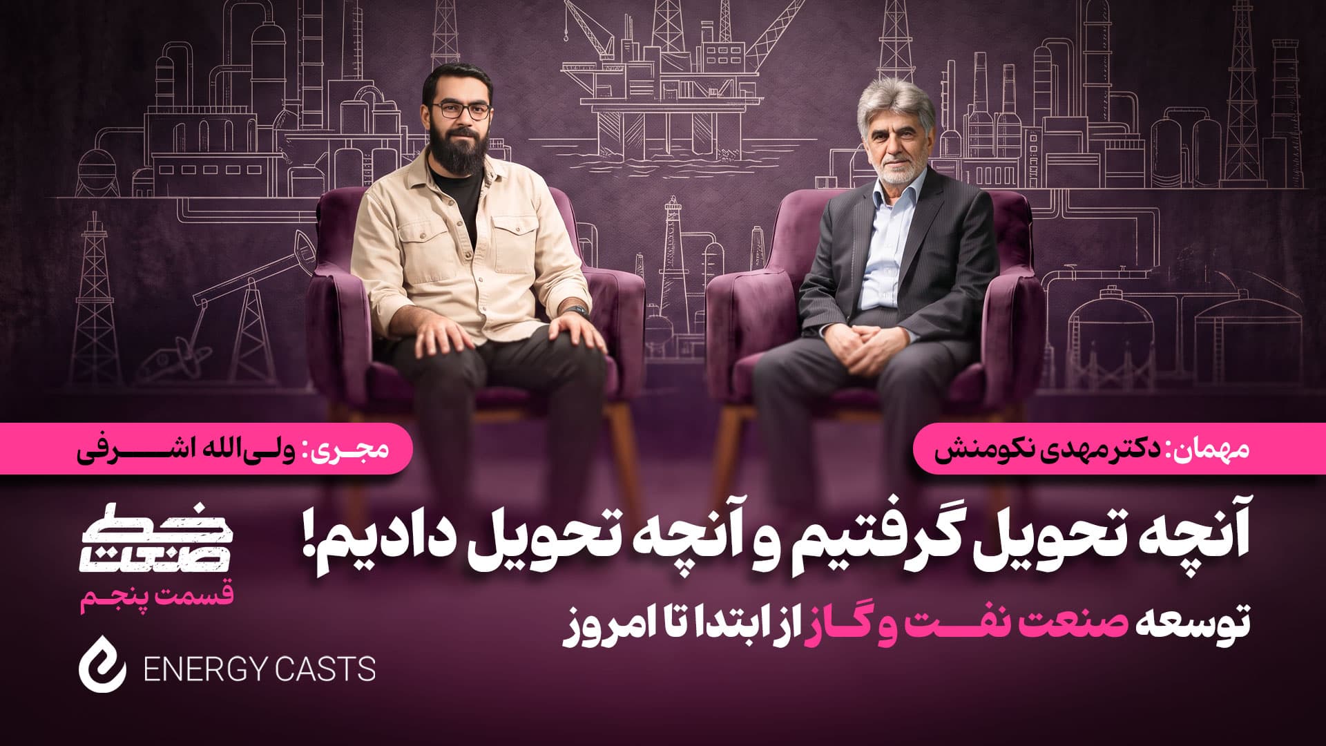 پوستر خط صنعت قسمت 5 افقی