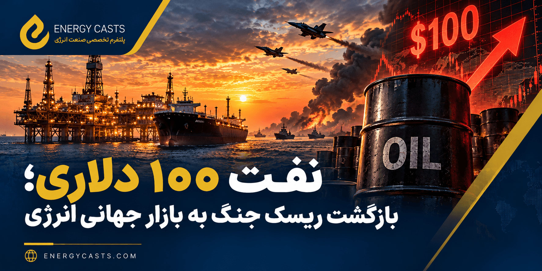 نفت ۱۰۶ دلاری؛ بازار انرژی به کدام سمت می‌رود؟